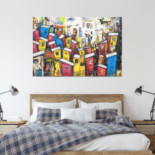 Urban Communities Canvas Print