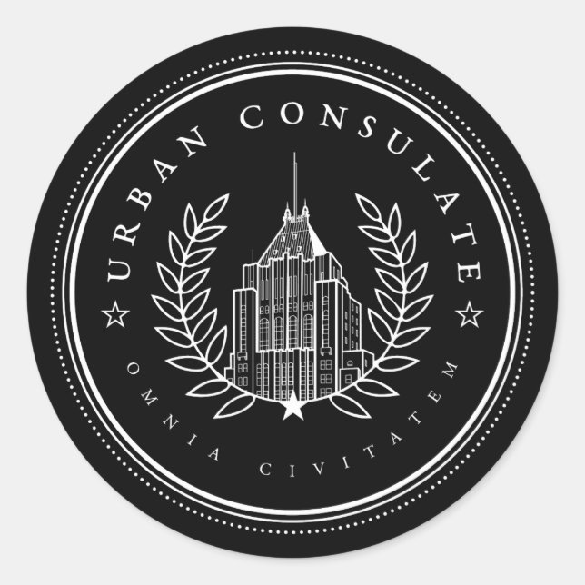 Urban Consulate Sticker (Front)