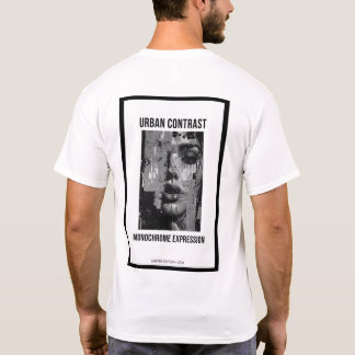 Urban Contrast Noir T-Shirt