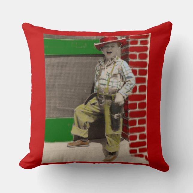 urban cowboy cushion (Front)