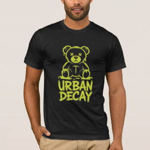 Urban Decay Slime Teddy Edgy Neon Grunge T-Shirt
