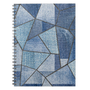 Urban Denim: Distressed Patchwork Design Notebook