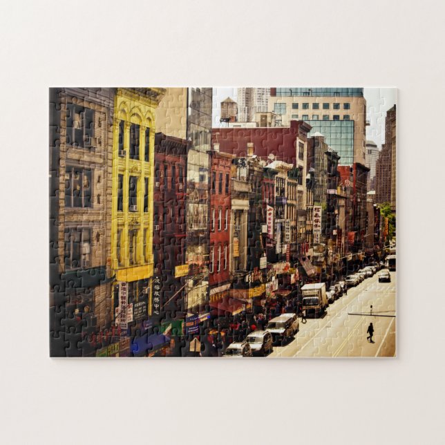 Urban Density - New York City Jigsaw Puzzle (Horizontal)