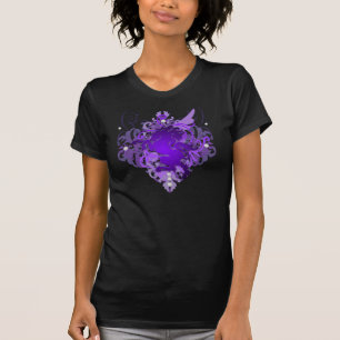 Urban Diamond Fantasy Purple Unicorn T-Shirt