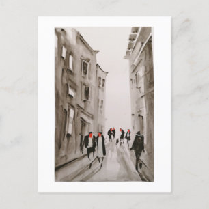 Urban Dwellers Art Postcard 11