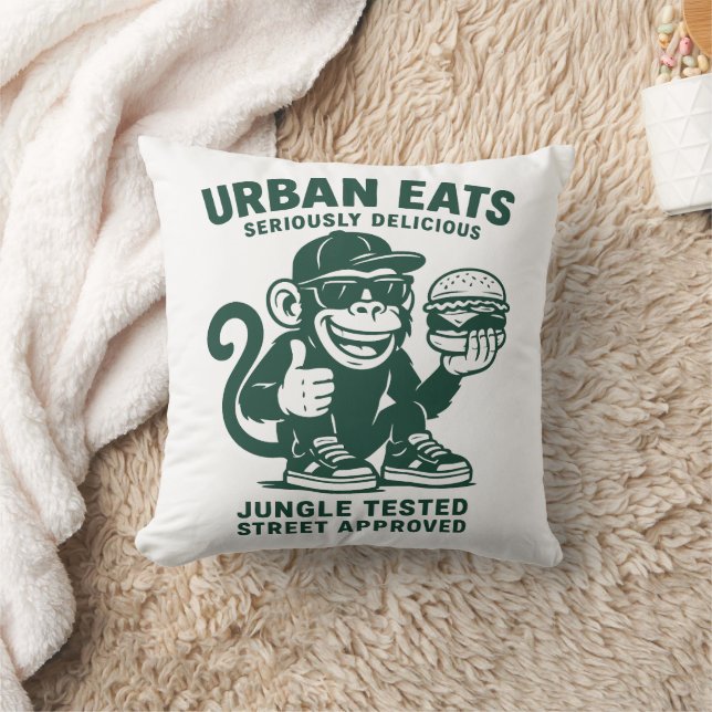 Urban Eats Cushion (Blanket)