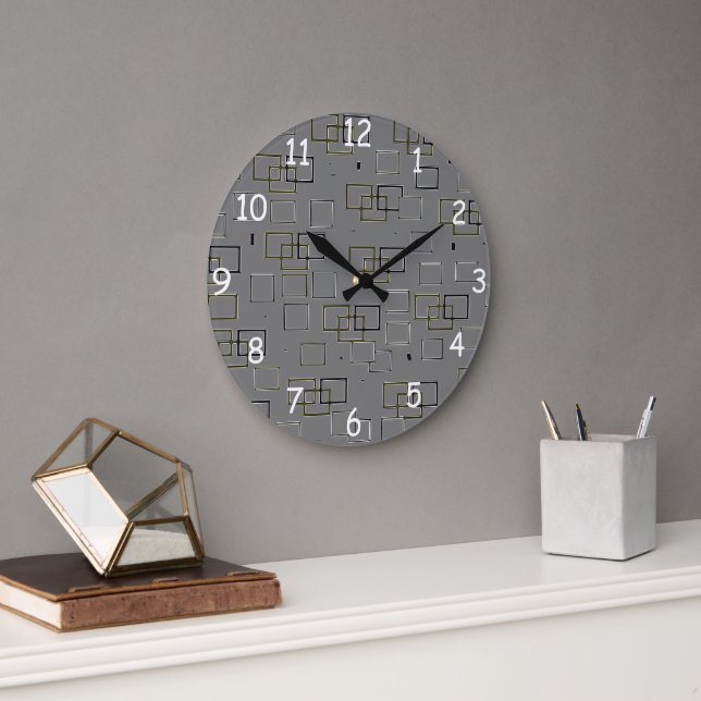 Urban Elegance  Large Clock (Office)