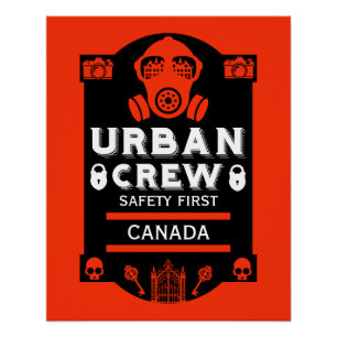 Urban Exploration Urbex Poster