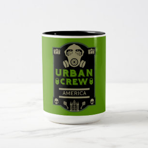  Urban Exploration Urbex  Two-Tone Coffee Mug