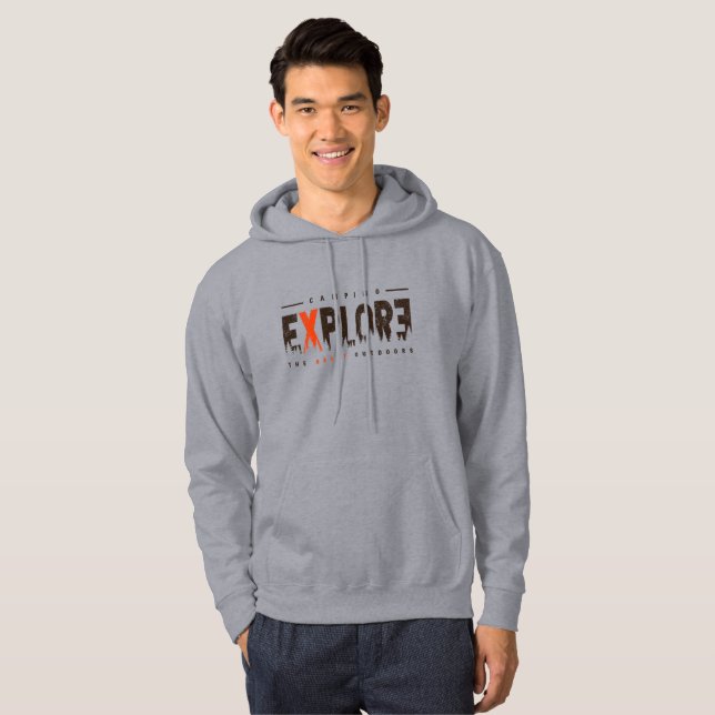 Urban Explorer | Men's  Hoodie (Front Full)