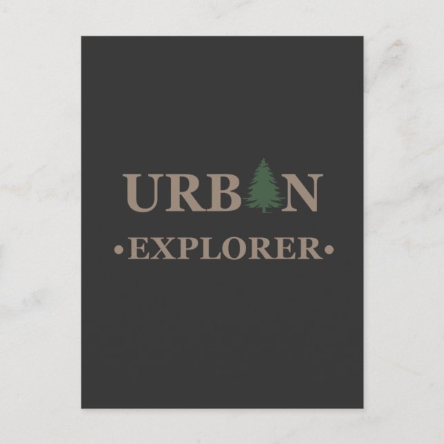 Urban explorer postcard (Front)