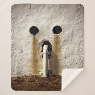 Urban Exposed Water Pipe Sherpa Blanket