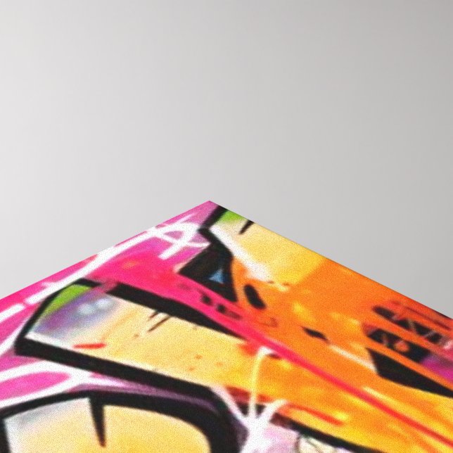 Urban Expression: Graffiti Art Canvas (Corner(Top))