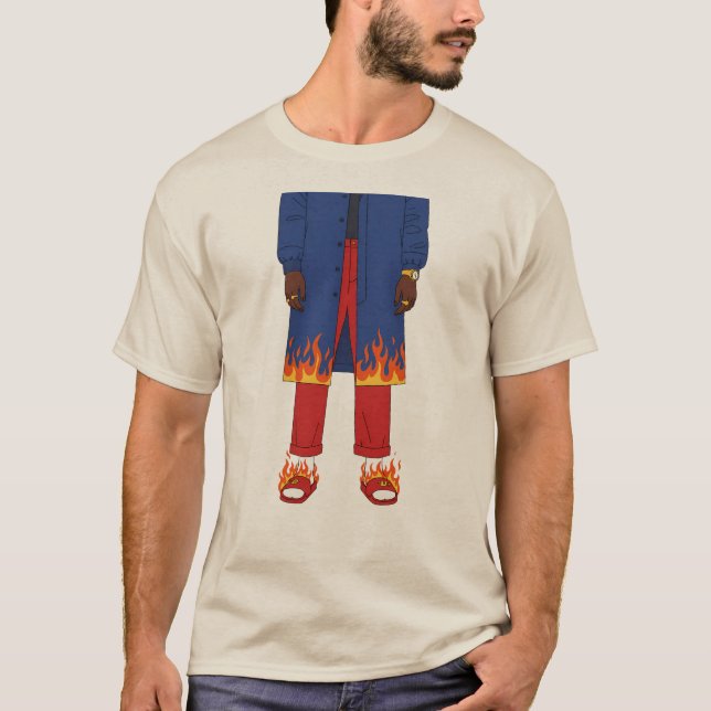 Urban Flame Streetwear  T-Shirt (Front)