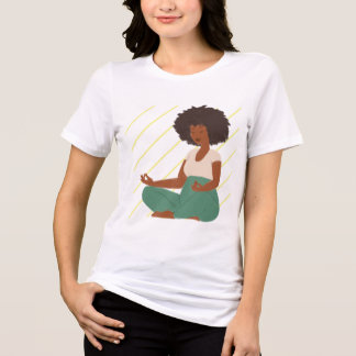 "Urban Flow – Abstract Graphic Art T-Shirt" Tri-Blend Shirt