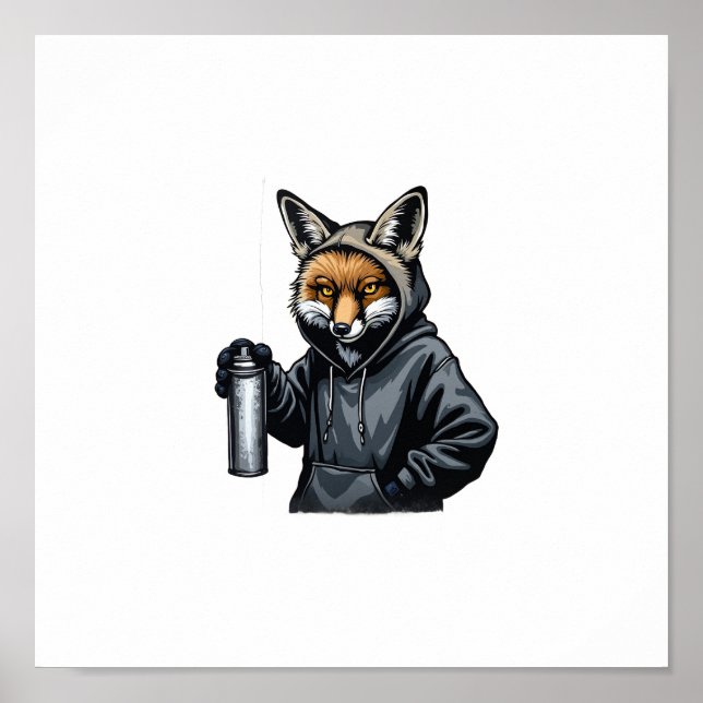 Urban Fox Tagger Poster (Front)