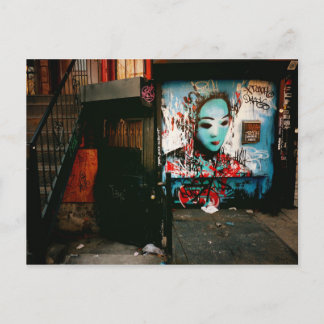 Urban Fragments - Street Art - New York City Postcard