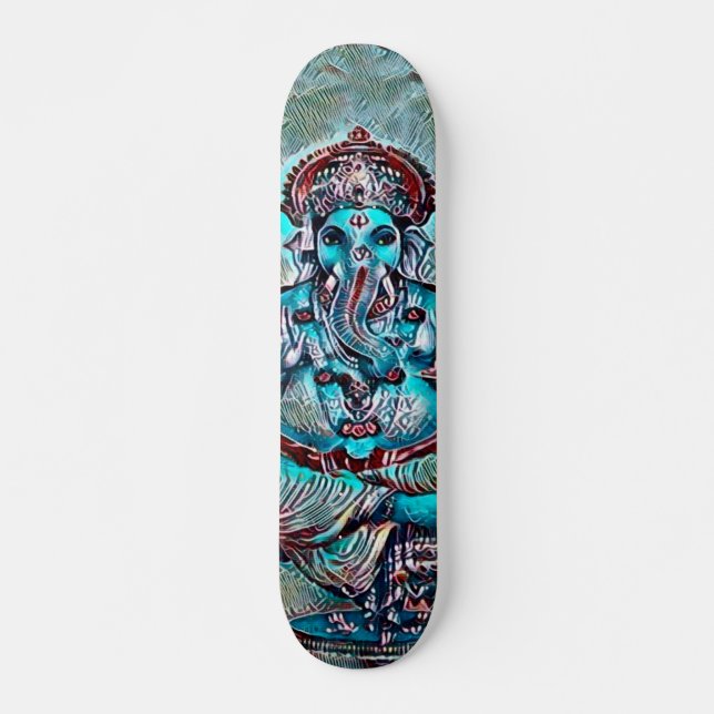 Urban Ganesha Rave Element Custom Pro Board Skateboard (Front)