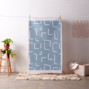 Urban Geo   Cobalt Cool   Blender Pattern Fabric