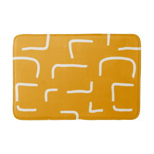 Urban Geo Terra Warm Blender Pattern Bath Mat