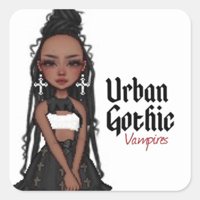 Urban Gothic Vampires Stickers 1 (Front)
