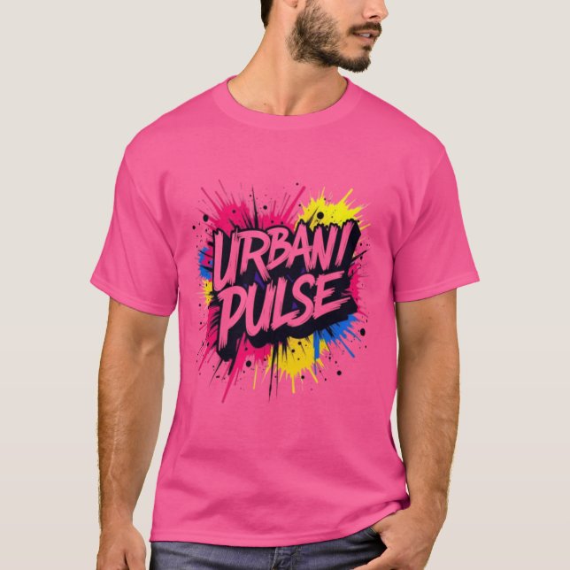 Urban Graffiti Art T-Shirt (Front)