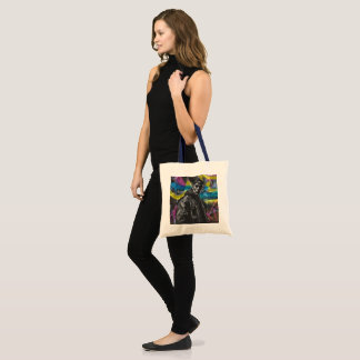 Urban Graffiti Elf Tote Bag