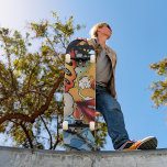 Urban Graffiti girl art Skateboard<br><div class="desc">Urban Graffiti girl art Skateboard</div>