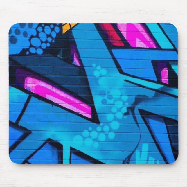 Urban Graffiti  Mouse Pad (Front)