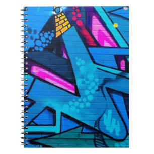 Urban graffiti notebook