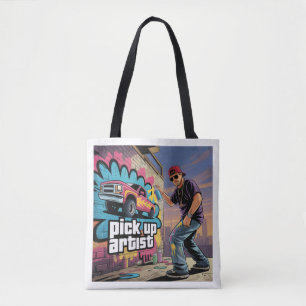 Urban Graffiti & Pickup Artist Tote Bag