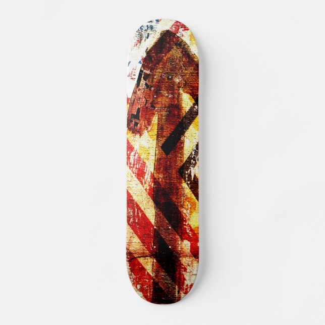 urban graffiti skateboard (Front)