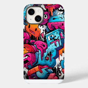 Urban Graffiti Street Art Splash iPhone 14 Case