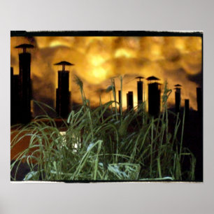 urban grass poster