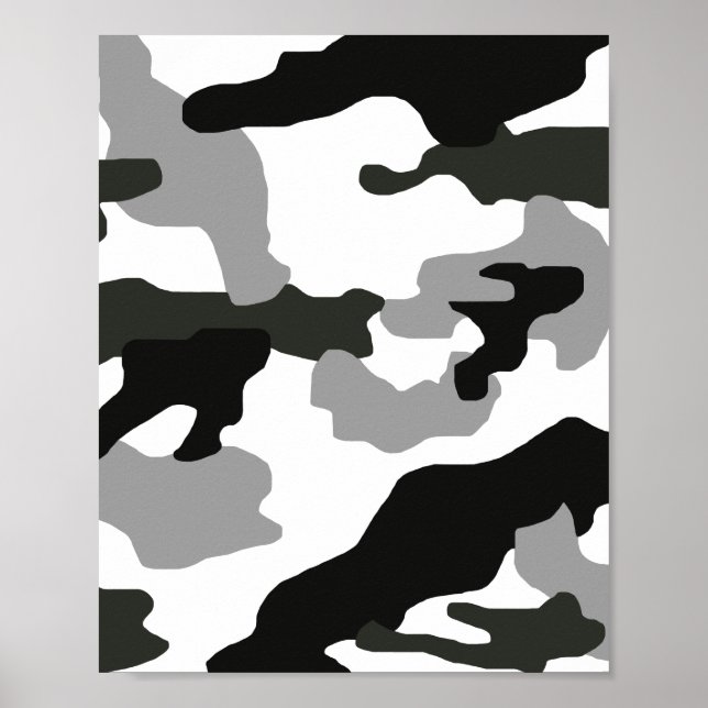 Urban grey camouflage no. 15 print   (Front)