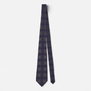 Urban Grid – Subtle Geometric Weave Tie