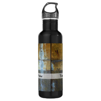 Urban grunge abstract pattern 710 ml water bottle