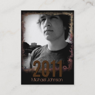 Urban Grunge Graduation Announcement Card