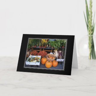 'Urban Harvest' Blank Greeting Card