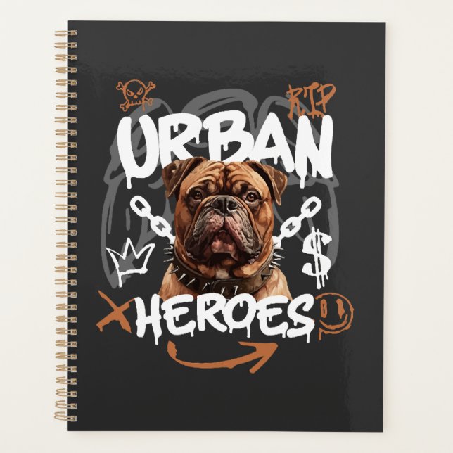 Urban Heroes Dog Planner (Front)