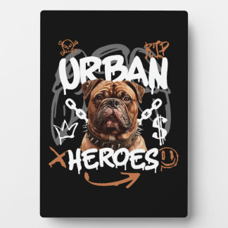 Urban Heroes Dog Plaque