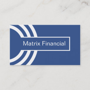 Urban Hipster Business Card, Royal Blue Card