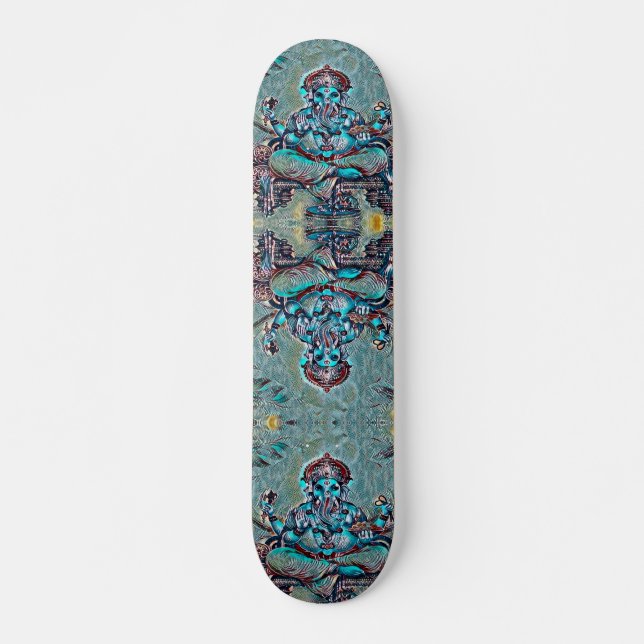 Urban Indie Ganesha Rave Custom Pro Board Skateboard (Front)