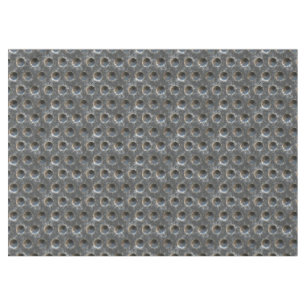 Urban Industrial Metallic Texture Print Tablecloth