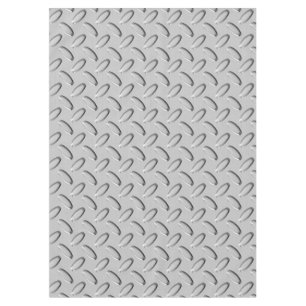 Urban Industrial Metallic Texture Print Tablecloth
