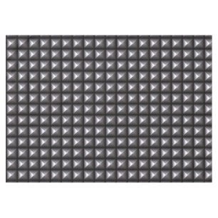 Urban Industrial Metallic Texture Print Tablecloth