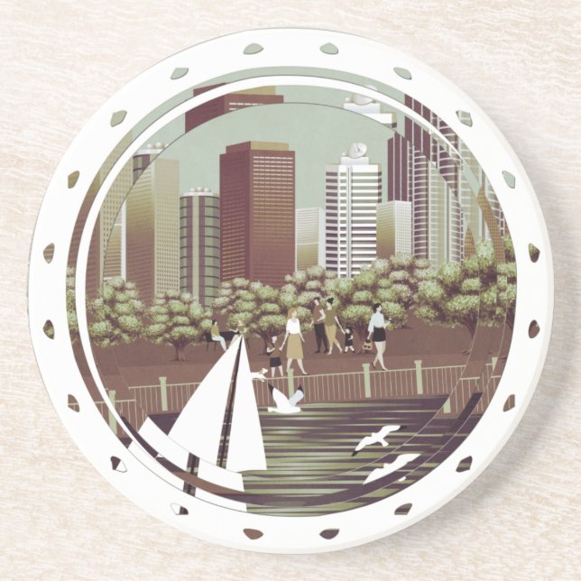 Urban landscape coaster (Front)
