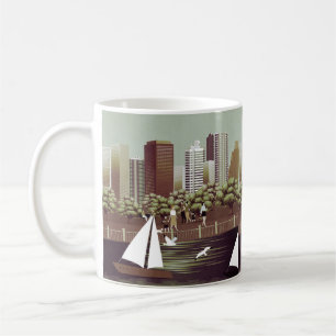 Urban landscape coffee mug