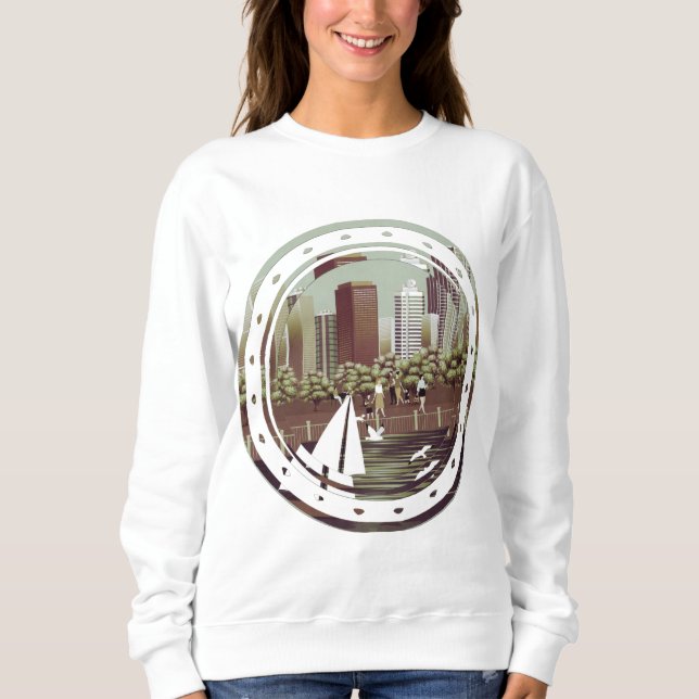 Urban landscape sweatshirt (Front)