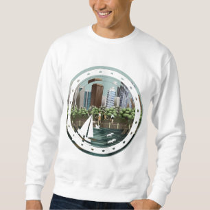 Urban landscape sweatshirt